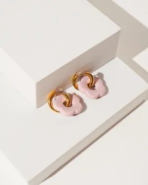 Blossom Hoops (Lilac)