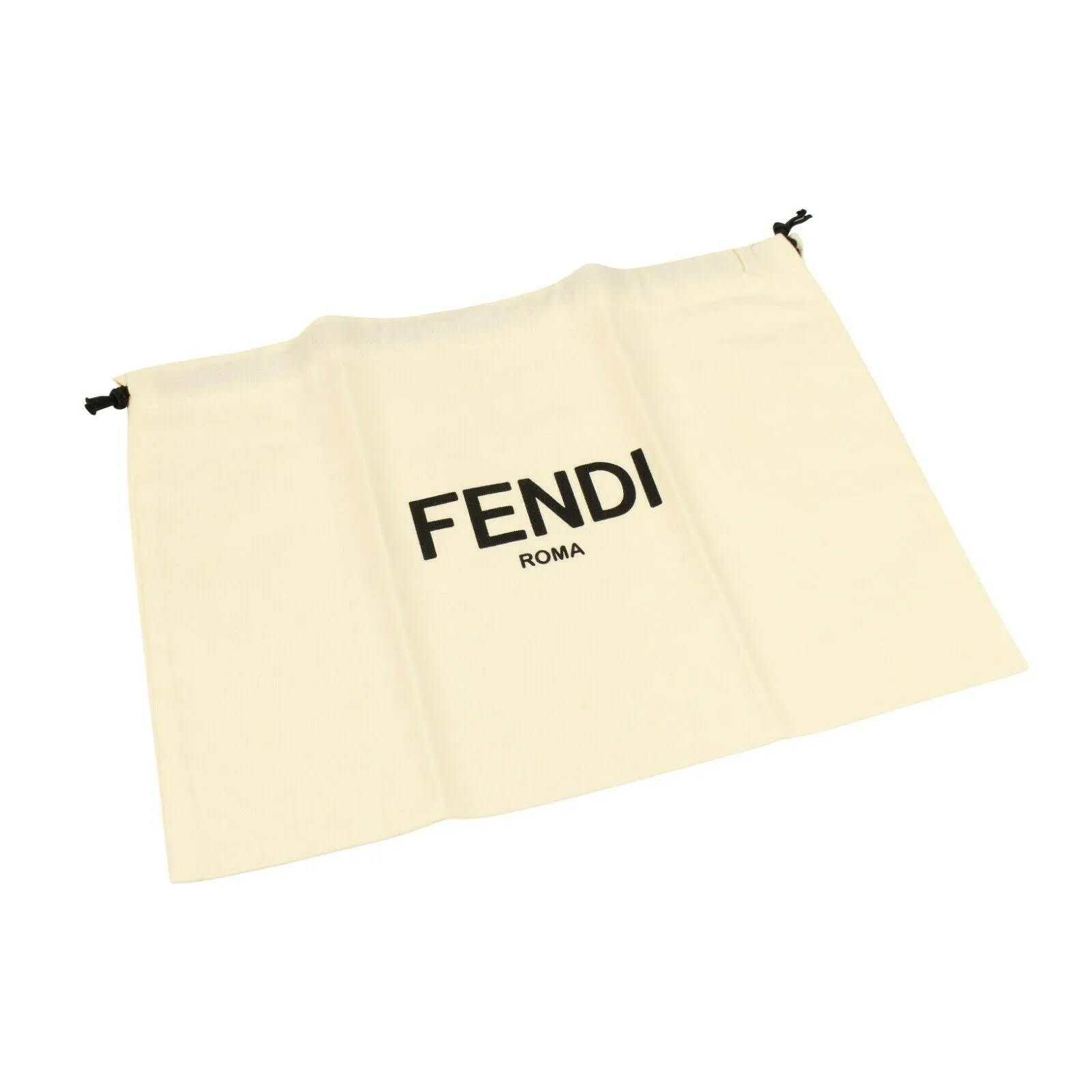 Blue/Black Jacquard Stole FF Logo Wool/Silk Scarf