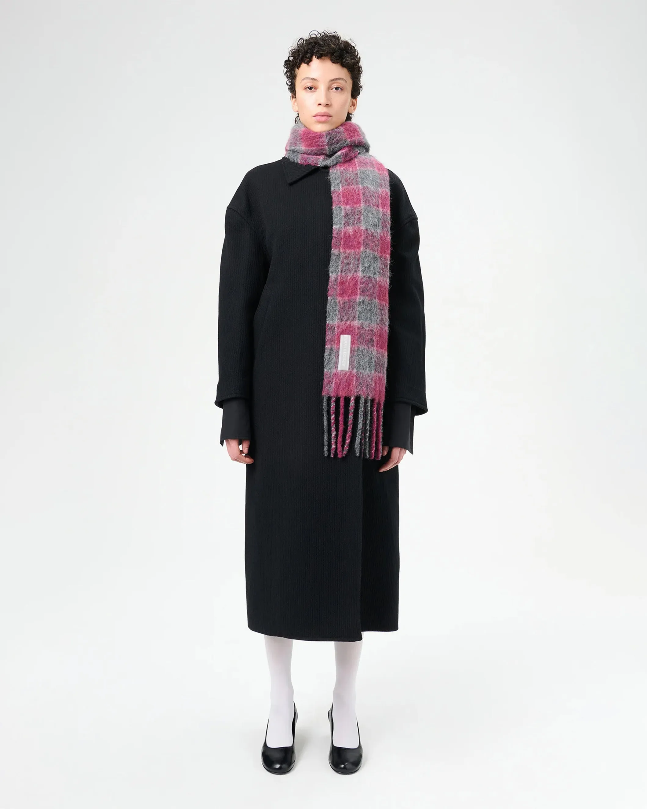 Estate Scarf - Fuzzy Alpaca