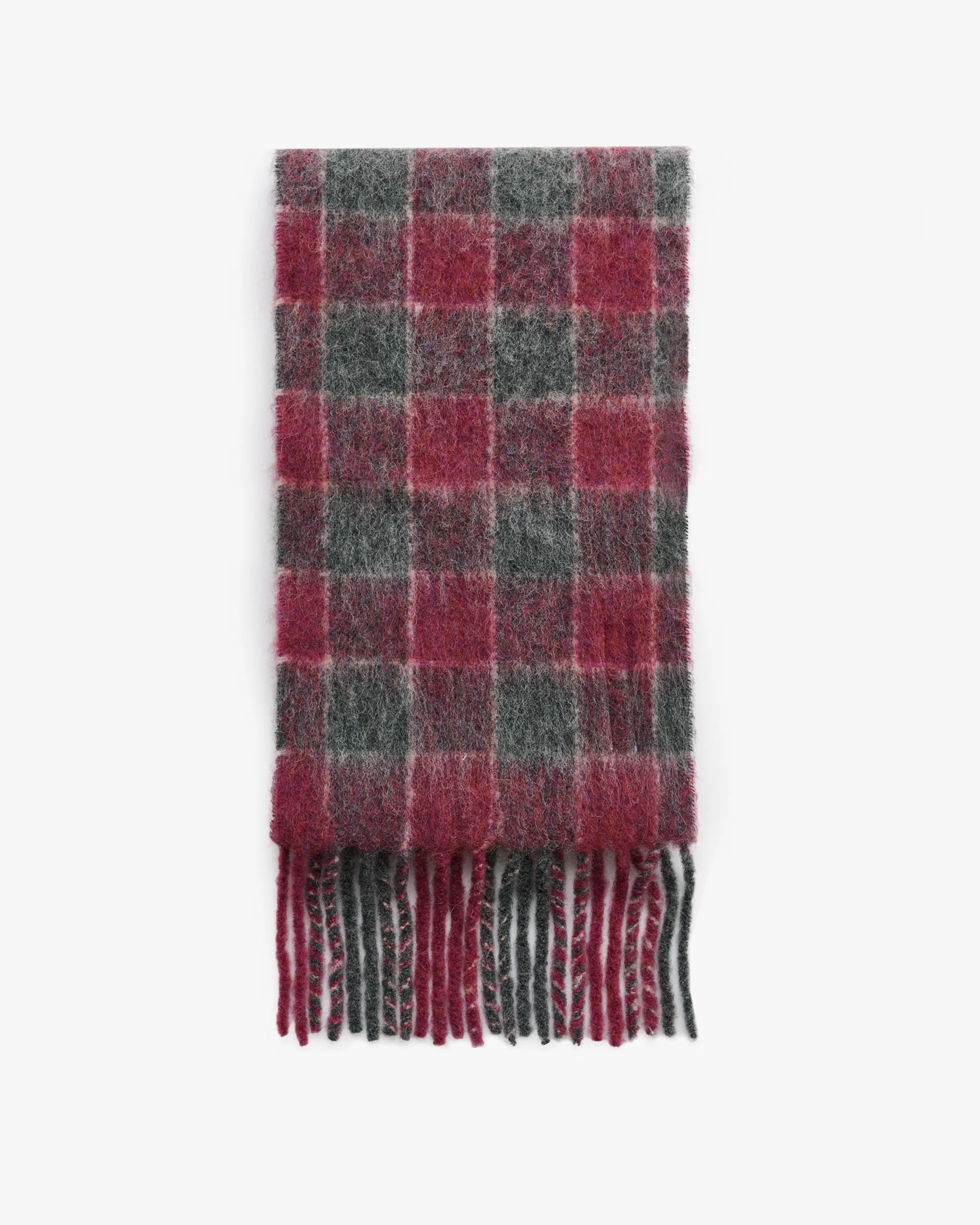 Estate Scarf - Fuzzy Alpaca