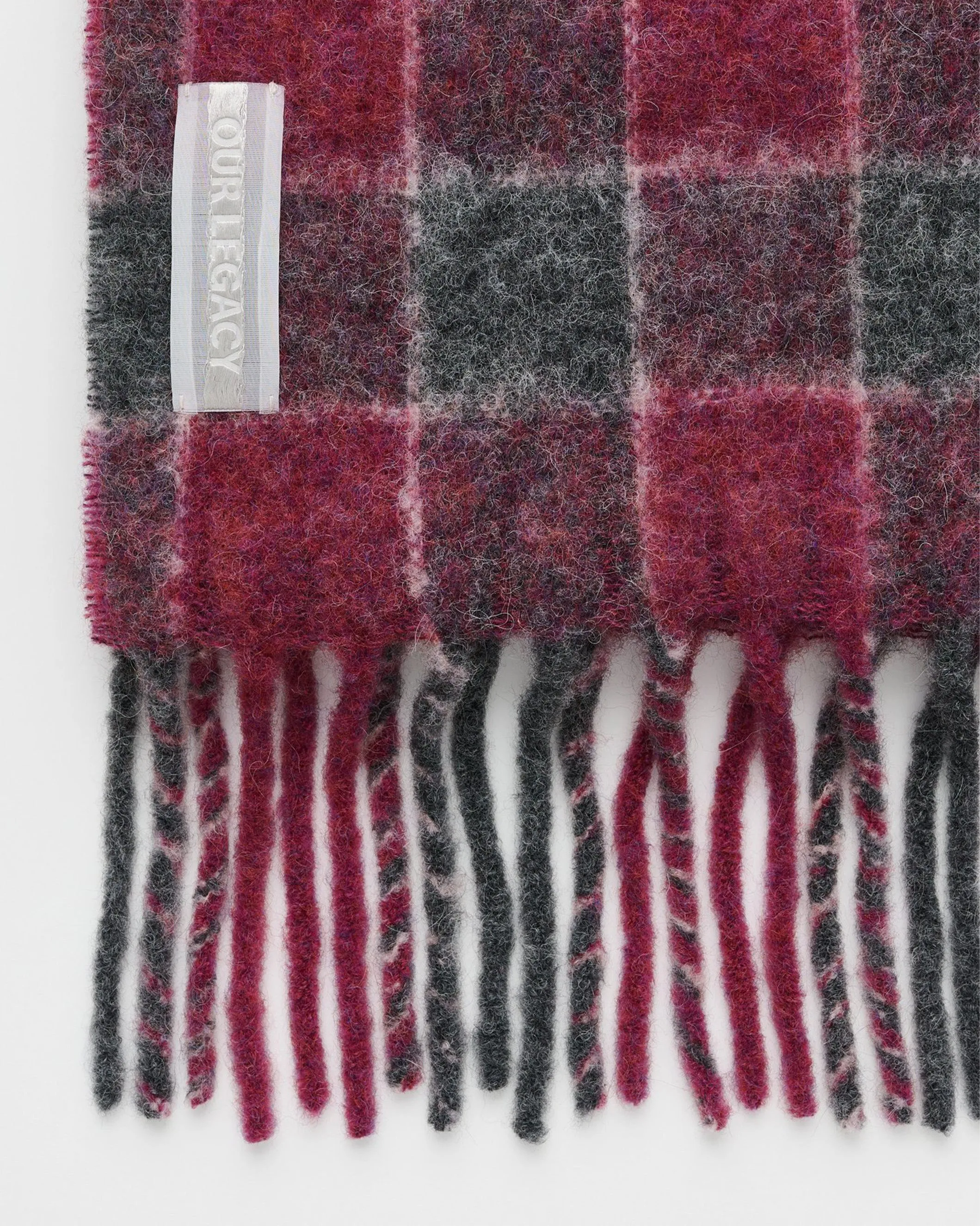 Estate Scarf - Fuzzy Alpaca
