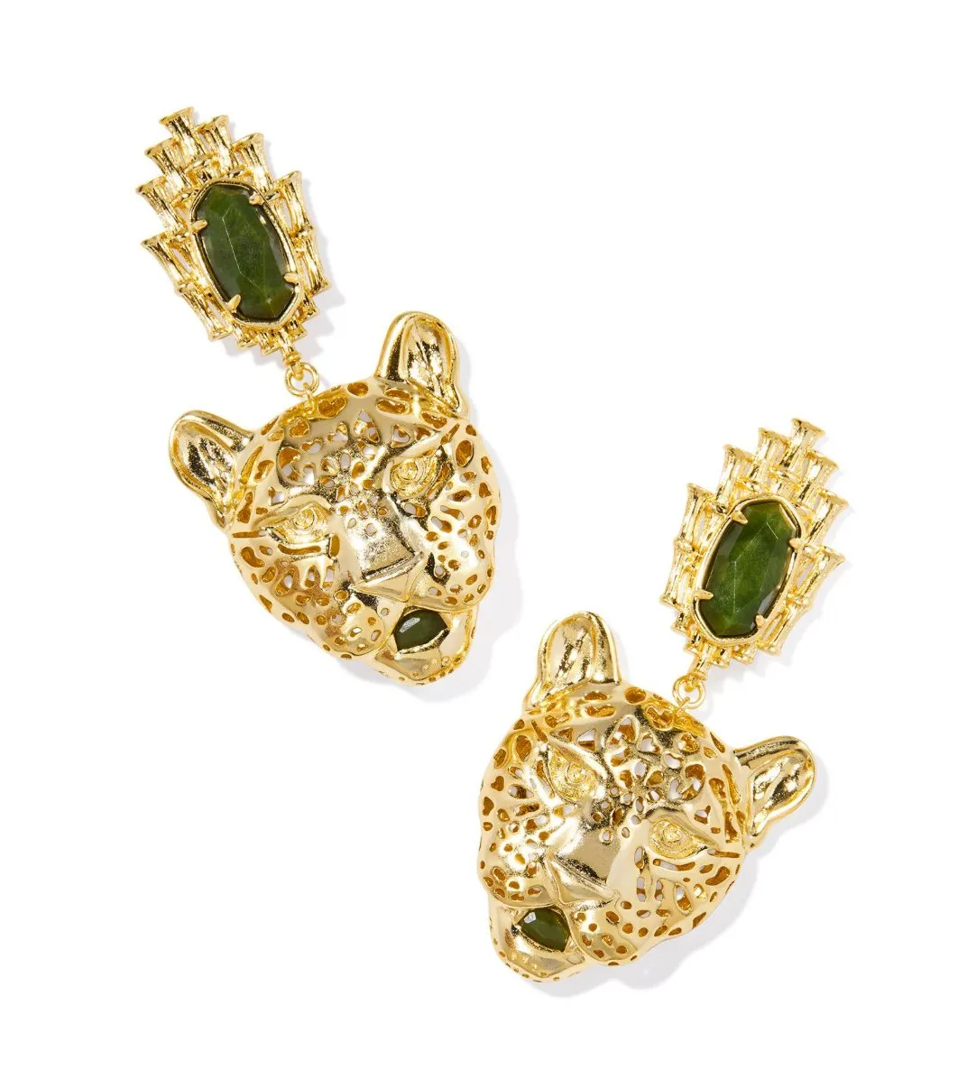 Kendra Scott Maura Jaguar Statement Earrings