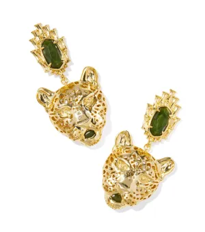 Kendra Scott Maura Jaguar Statement Earrings