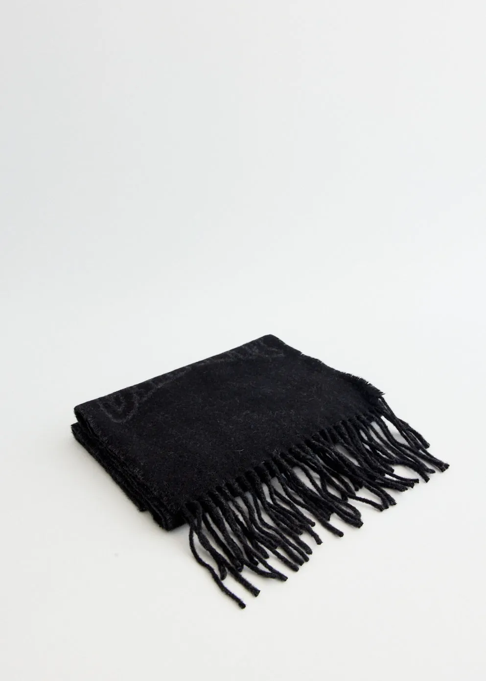 Narrow Scarf Please Recycle