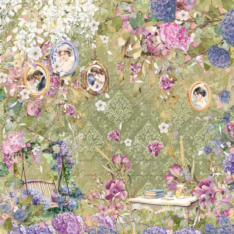 Sara Signature Paper Pad 6"X6" Age Of Elegance