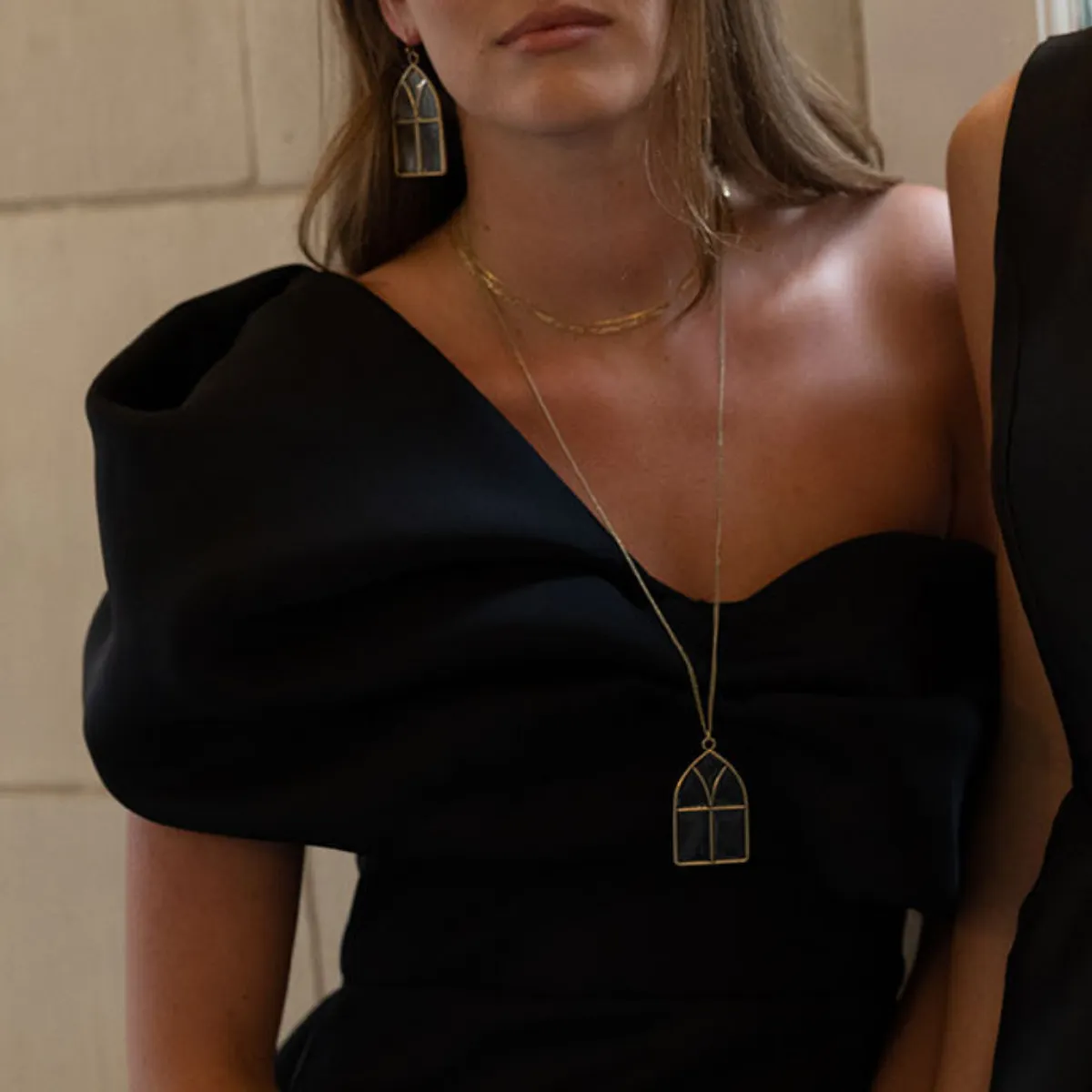 Statement Stained Glass Necklace