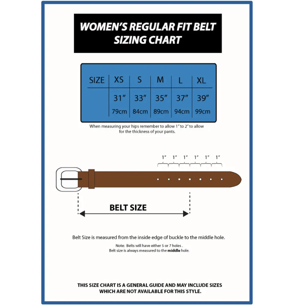 Stephanie Studded - Loop Leather Co. - Women's Belt (Copy)