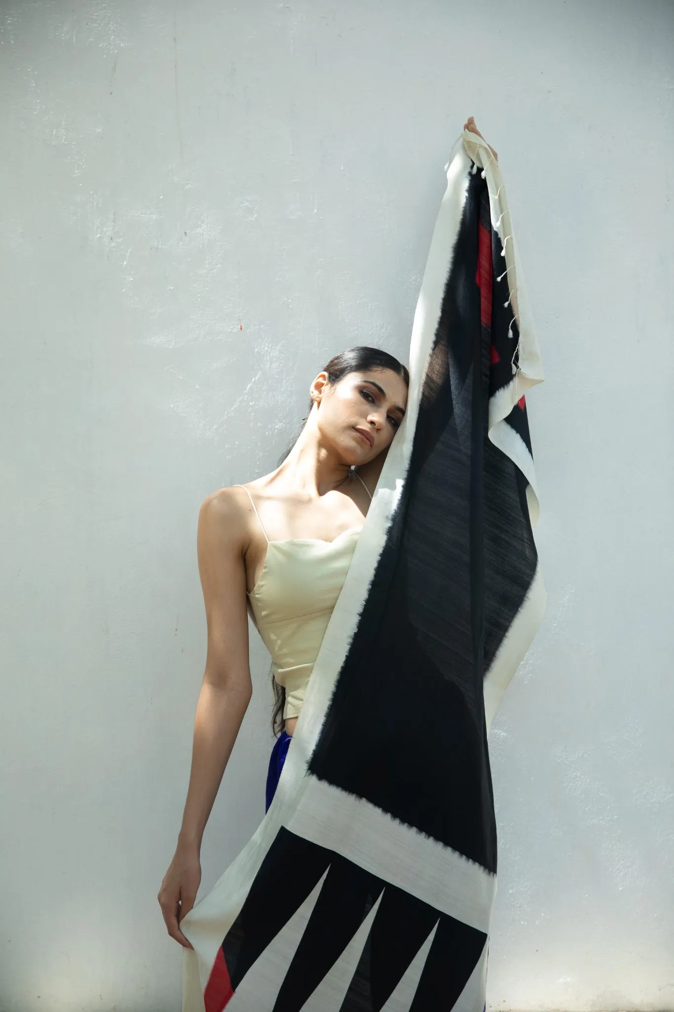 The 'Sindoori' Eri Silk Scarf