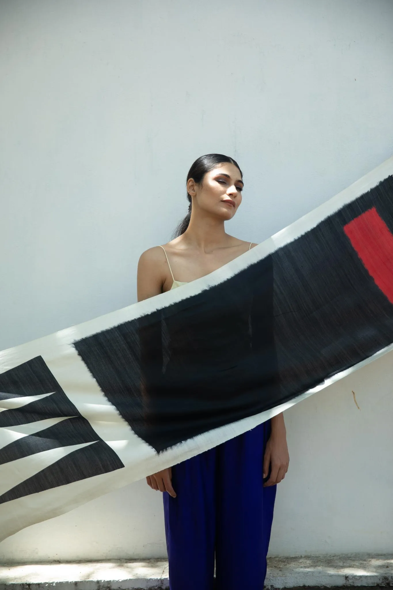 The 'Sindoori' Eri Silk Scarf
