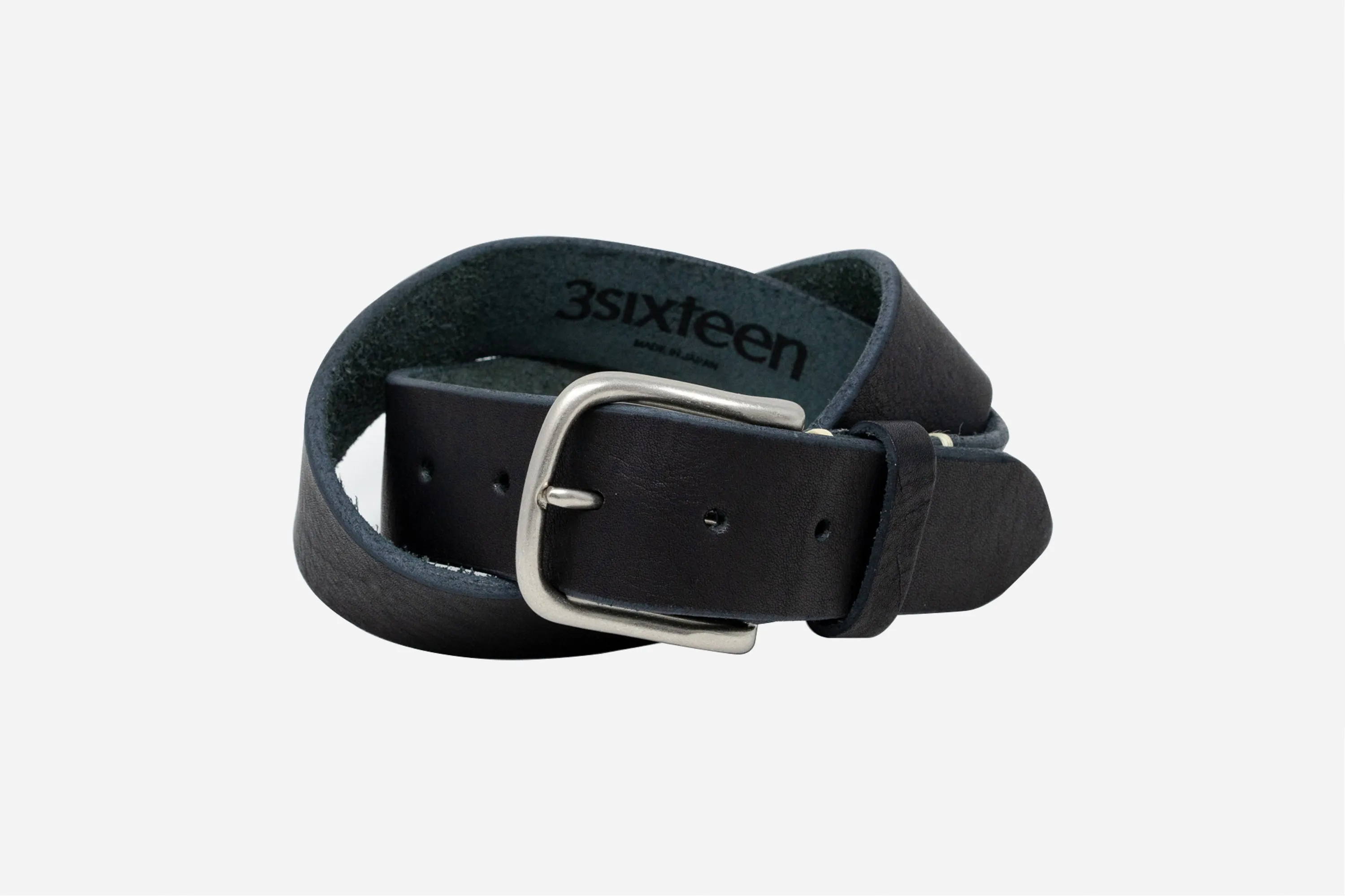 Tochigi Leather Belt - Black
